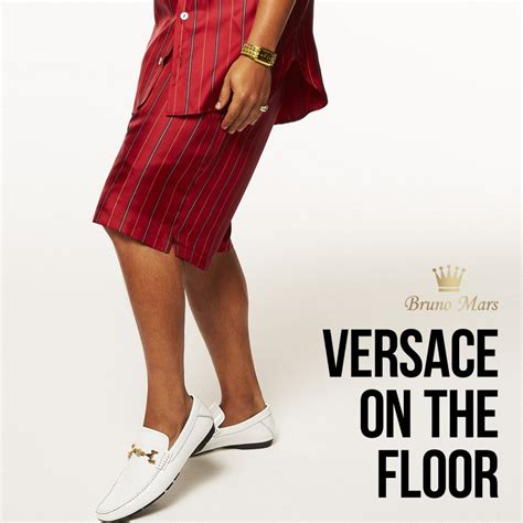 bruno mars shirt versace on the floor|Versace on the floor meaning.